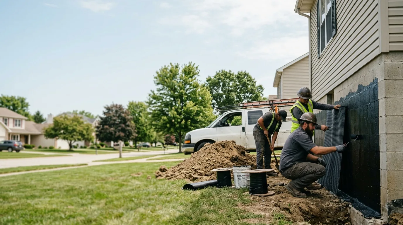 Basement Waterproofing in Denmark, IA near me